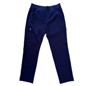 FIGS Technical Collection Large 32 in Blue Men's Cargo‎ Scrub Pants T2001